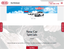 Tablet Screenshot of kitchenerkia.com